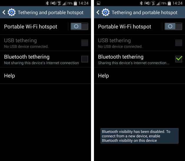 Chia sẻ kết nối Wifi thông qua Bluetooth trên điện thoại Android 