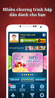Chơi Bầu Cua nhận thưởng card cho Android
