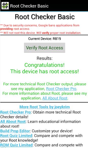 Framaroot - App root trực tiếp ngay trên thiết bị Android