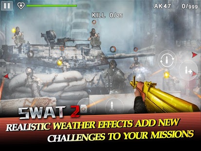 Hack game bắn súng FPS Swat 2 miễn phí cho Android