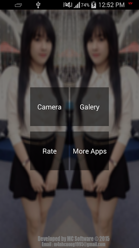 Phần mềm tạo ảnh gương cho Android