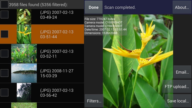 Thủ thuật khôi phục ảnh, video đã xóa trên Android
